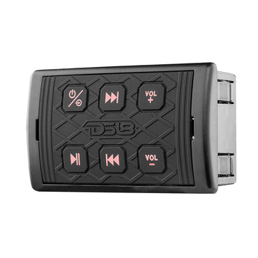 DS18 Marine Waterproof Bluetooth Streaming Audio Receiver Square Controller  fAndroid  iPhone BTRCSQ