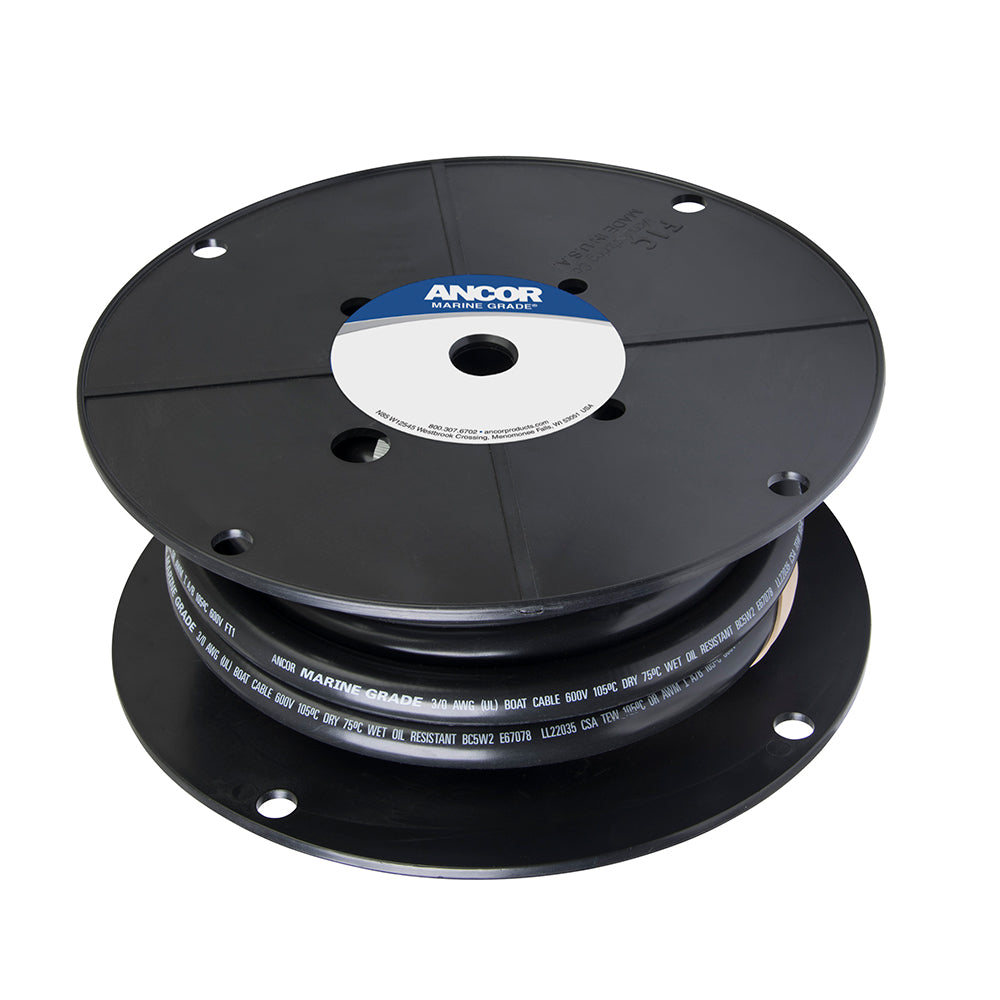 Ancor Tinned Copper Battery Cable 30 AWG 81mm  Black  50 118005