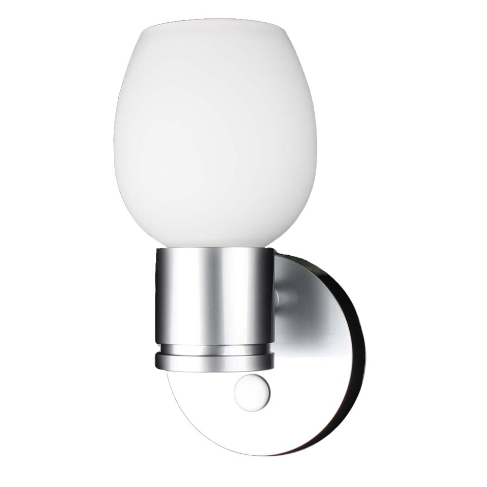 Lunasea LED Wall Light  Brushed Nickel  Tulip Glass LLB33OW81OT