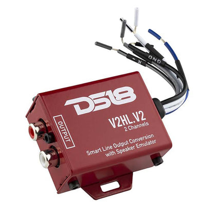 DS18 High to Low Converter  2 Channel wSpeaker Emulator V2HLV2