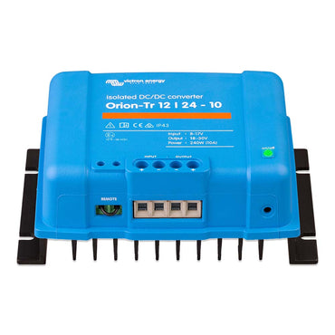 Victron OrionTR DCDC Converter  12 VDC TO 24 VDC  10A Isolated ORI122424110