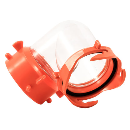 Camco RhinoFLEX 90Degree Swivel Fitting Clear 39857