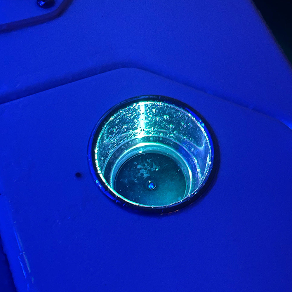 ShadowCaster Round Accent Light RGB Diffused White Polymer Housing SCMRALRGB04PW