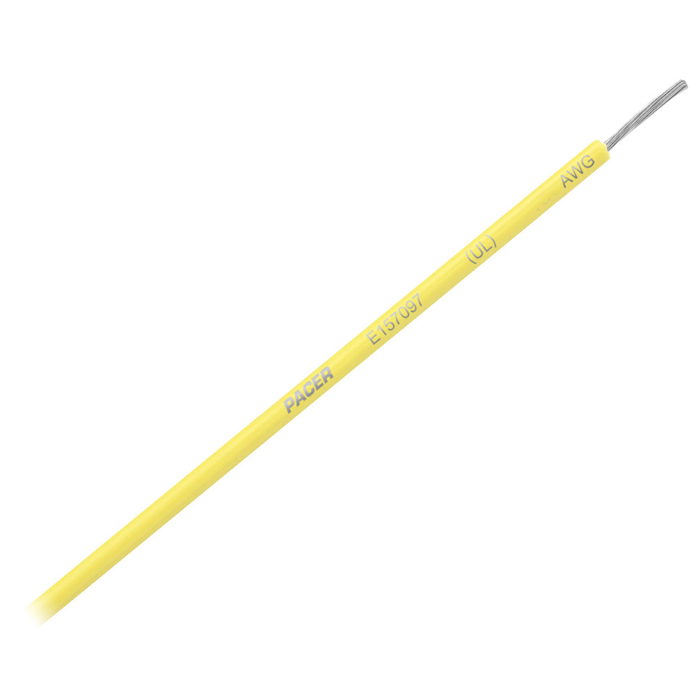 Pacer Yellow 16 AWG Primary Wire  25 WUL16YL25