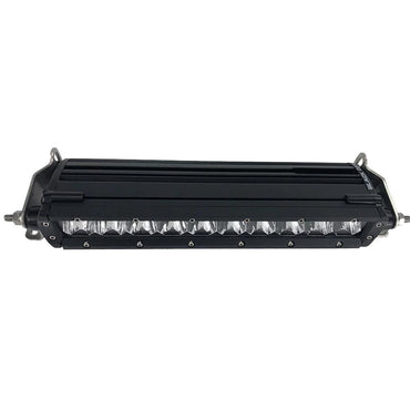 Black Oak 10 Single Row LED Light Bar  Combo Optics  Black Housing  Pro Series 30 10CS5OS