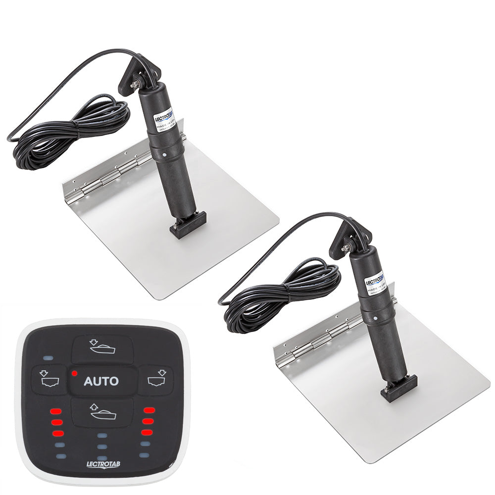 Lectrotab XKA Stainless Steel Trim Tab wALC1 Control  12 x 24 XKASAL12X24