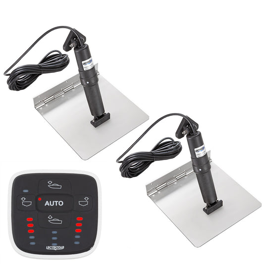 Lectrotab XKA Stainless Steel Trim Tab wALC1 Control  12 x 24 XKASAL12X24