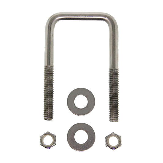 CE Smith Zinc UBolt 71614 X 318 X 3 wWashers  Nuts  Square 15252A