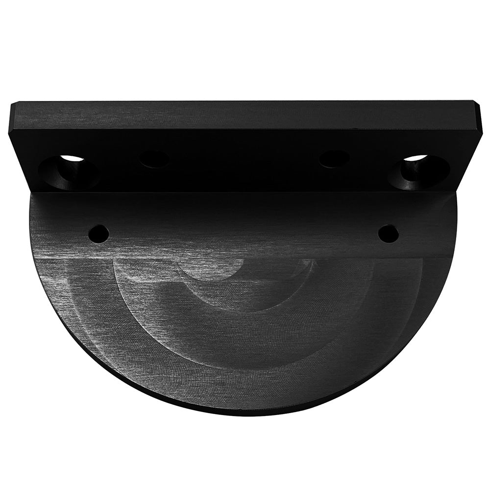 Lopolight Mounting Plate for X01 Series Vertical Sidelights  Black 401017B