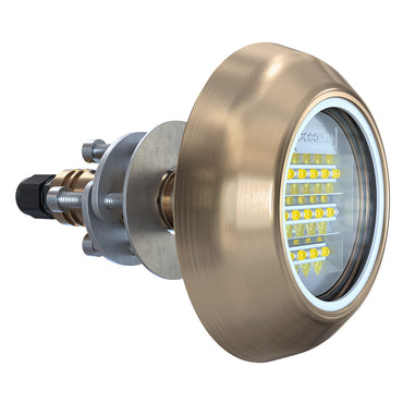 OceanLED Explore E6 Thru Hull  Blue  White E6TH009BW