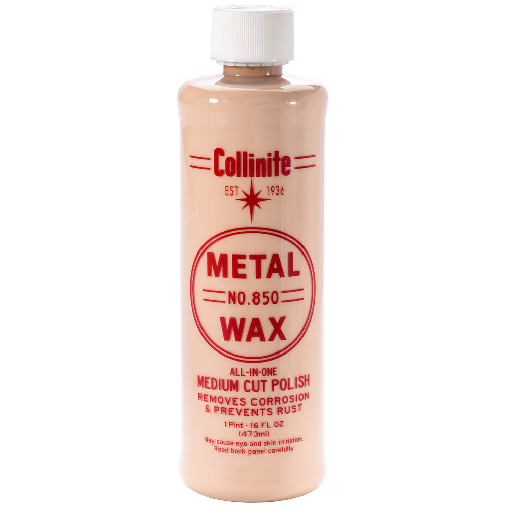 Collinite 850 Metal Wax  Medium Cut Polish  16oz 85016OZ