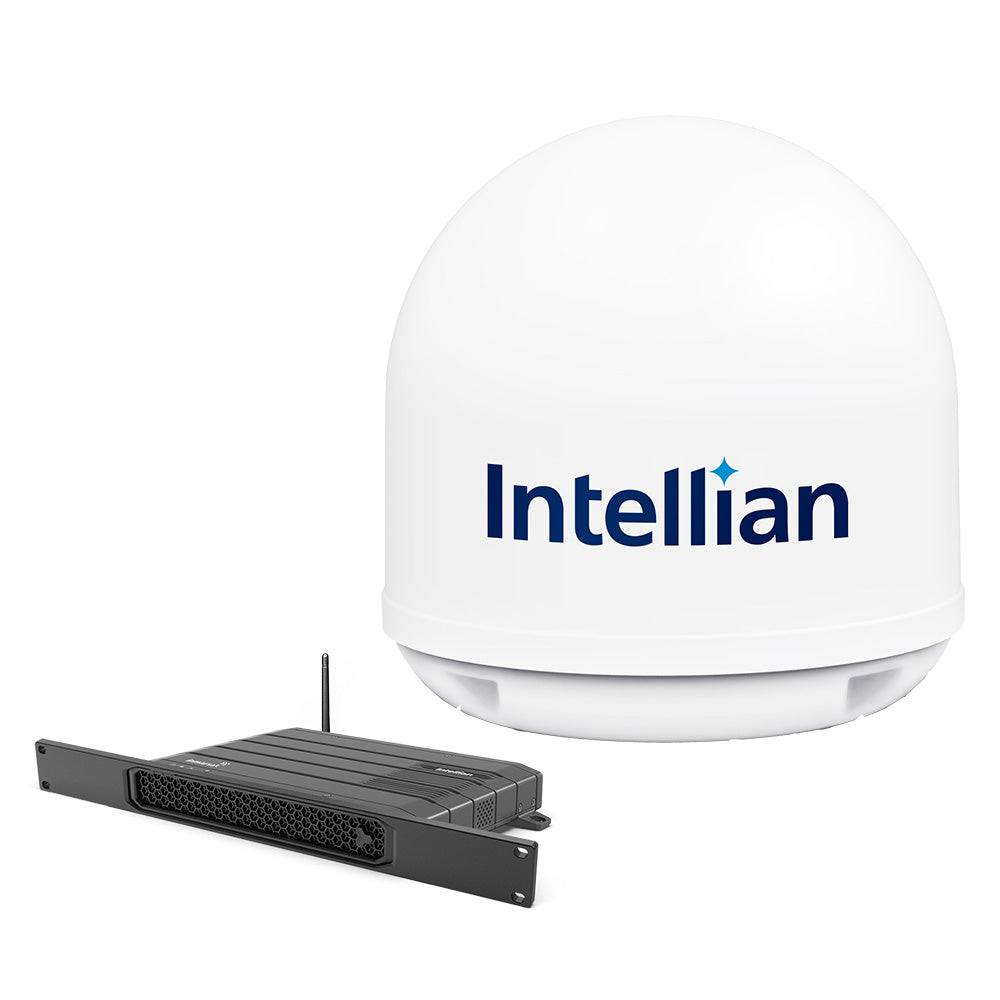 Intellian FB250 Inmarsat Fleet Broadband Maritime Terminal w19 Rack Mount BDU F4A250R