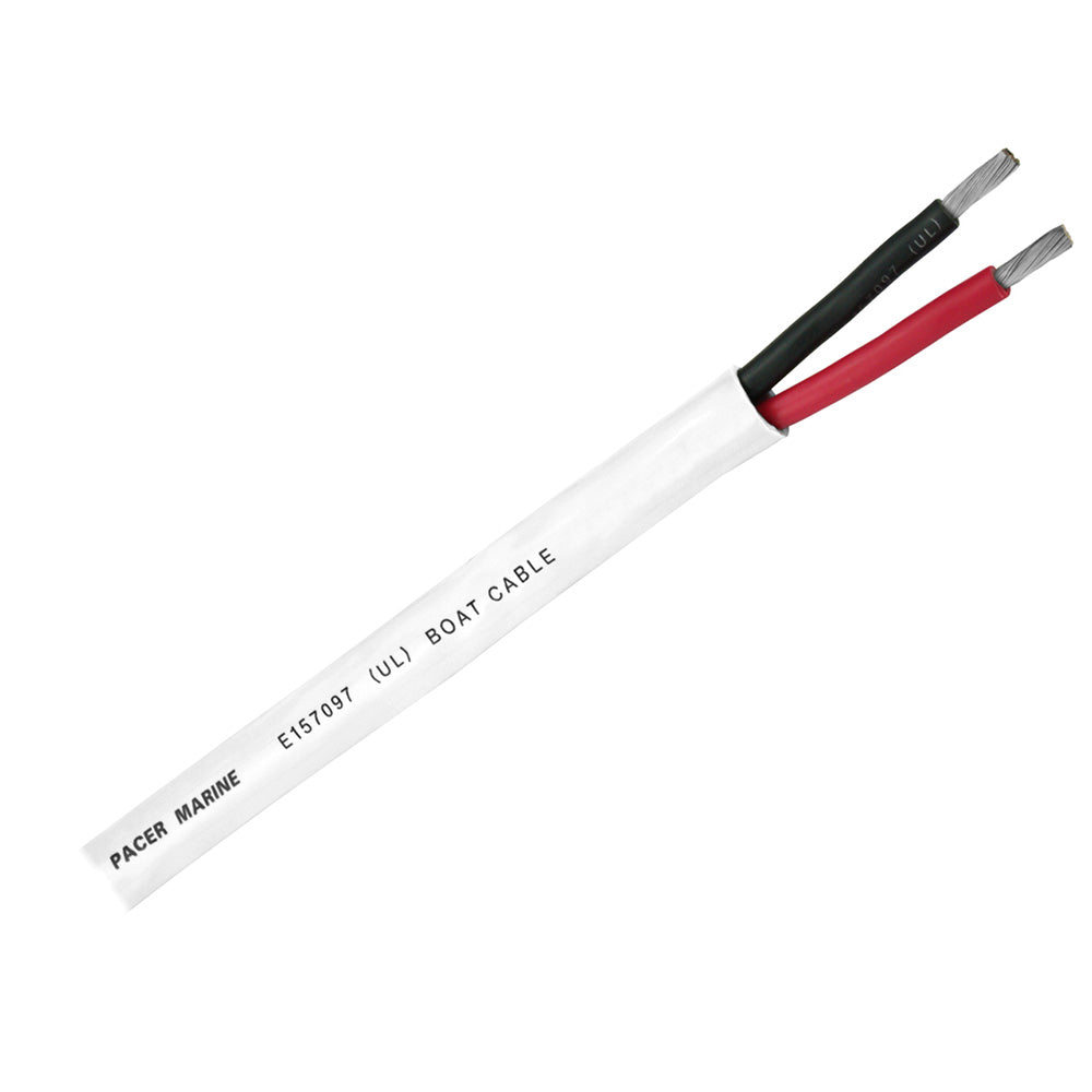 Pacer Duplex 2 Conductor Cable  100  162 AWG  Round Cable  Red Black WR162DC100
