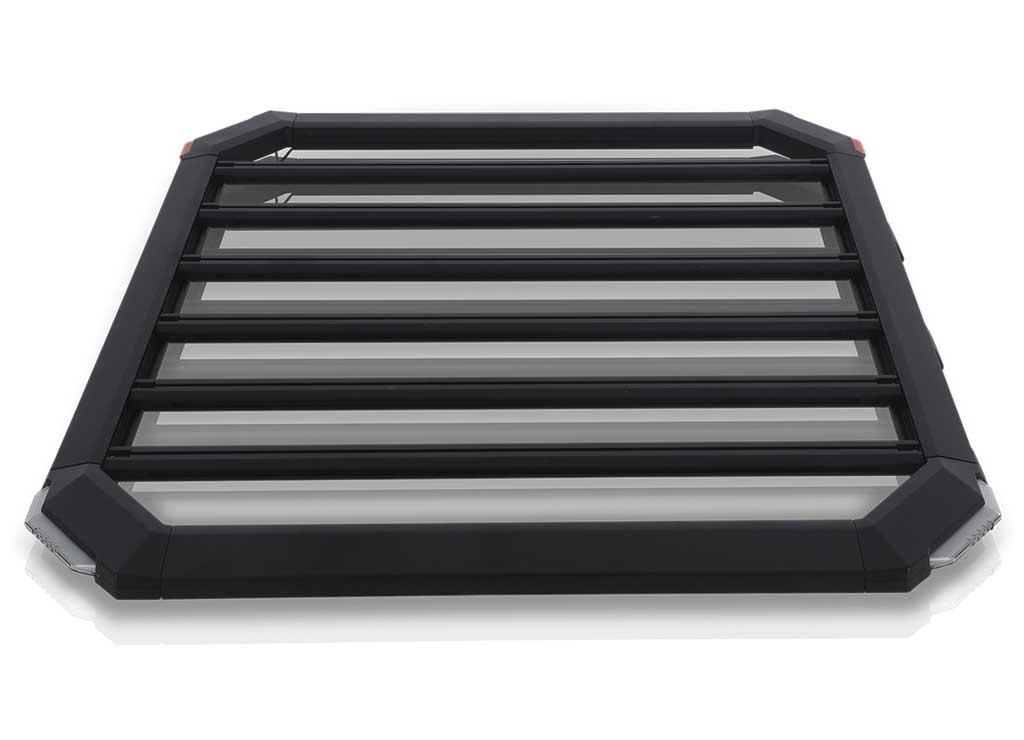 Attica 4x4 18-24 Wrangler 4DR Frontier Series Full Size Roof Rack 74IN X 54IN W/4 Corner Lights - Roof Racks & Components