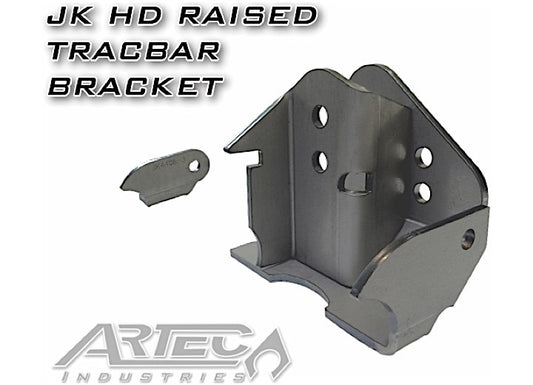 Artec Industries JK Heavy Duty Raised Tracbar Bracket - Steering Track Bars, Brackets, & Bushings