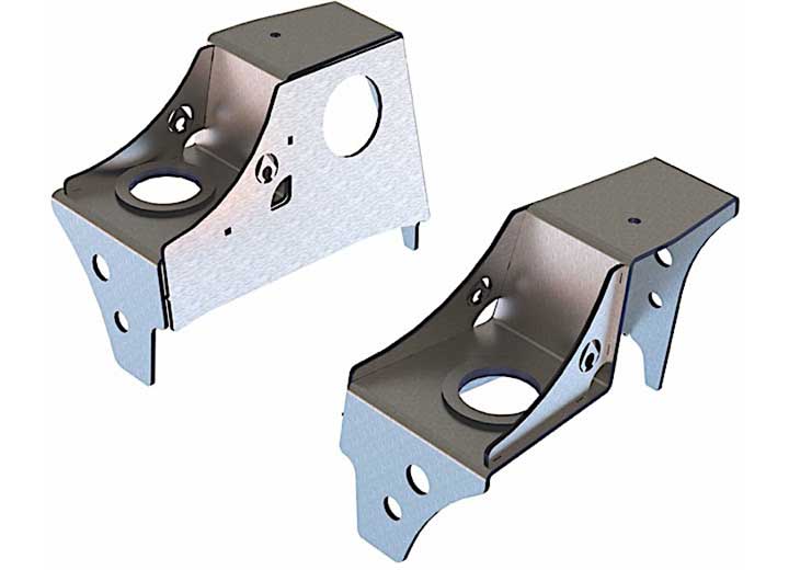 Artec Industries TJ Front Frame Coil Buckets Stock Height 97-06 TJ Speed Bump 1 Ton Swap Offset - Coil Spring Components