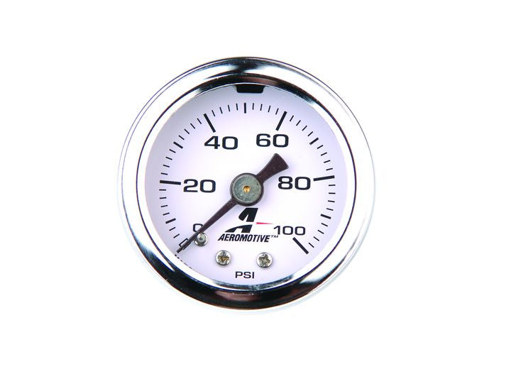 Aeromotive Fuel Press Gauge 0-100PSI - Fuel Pressure Gauges