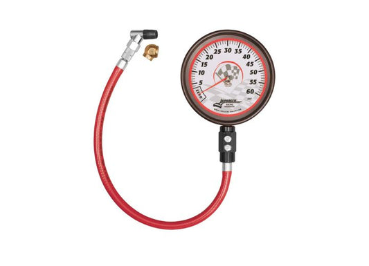 AFCO Performance Group Pro Precision 4 1/2" Tire Gauge 0-60 BY 1/2" Lb. - Tire Pressure Gauges