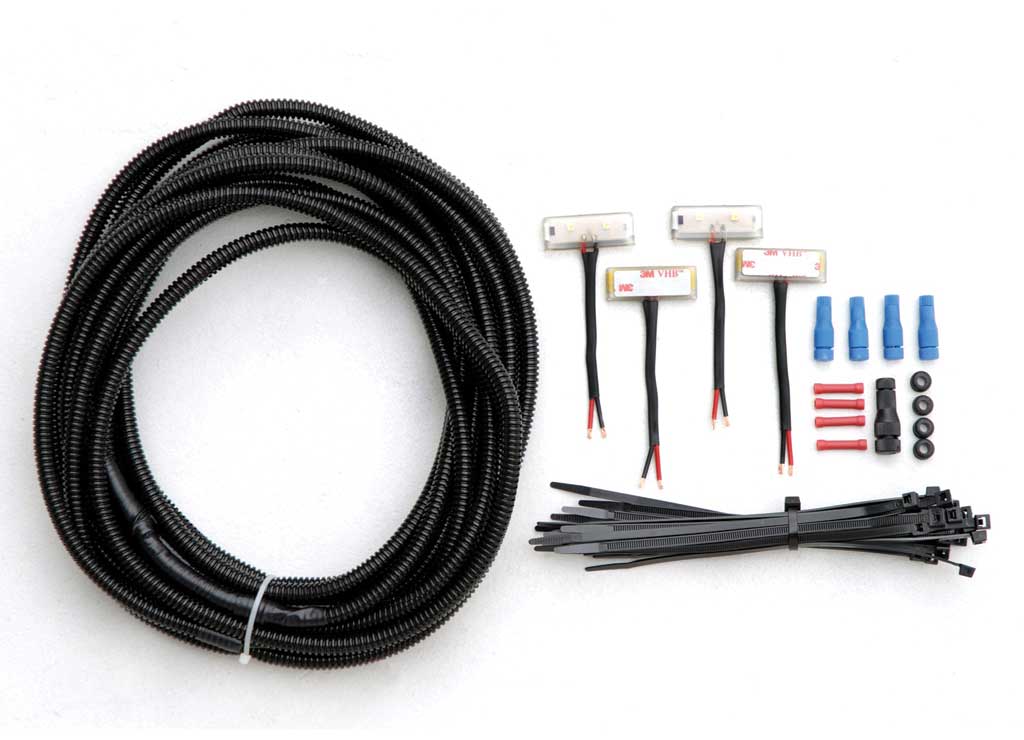 Amp Research Power Step Led Light Kit Fits All Applications With New Style Controller - Running Board Lights & Accessories