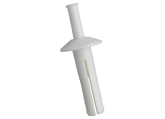 AP Products 1" Plastic Rivet - White (Bulk) - Rivets