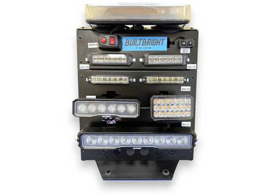 Arc Lighting Builtbright Countertop Display With Lcd Display 4 Strobes 2 Work Lights (1 Ea) Black - Product Displays