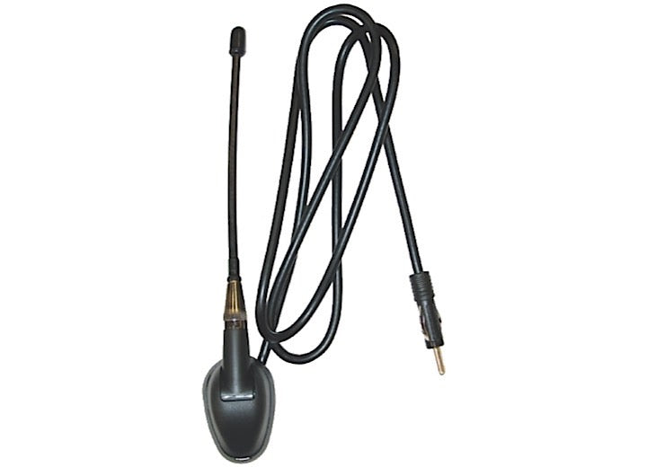ASA Electronics/Advent Air/Voyager/Jensen RV-Marine/Polk/Klipsch Jensen 6IN Top OR Side Rubber Mast Antenna - Antennas