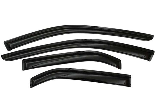 Auto Ventshade 15-C F150/17-c F250/350 Super Duty Supercrew 4PC Outside Mount Ventvisor - Side Window Deflectors & Vent Visors