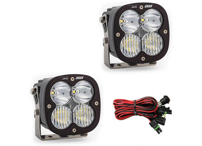Baja Designs Xl80 Led Auxiliary Light Pod Pair Driving/combo Clear - Light Pods