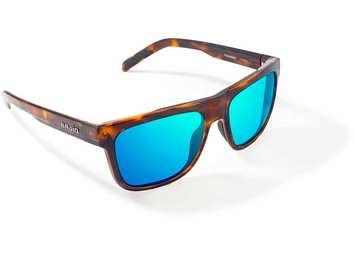 Bajio Sunglasses Hopedale Blue Mirror Glass Brown Tort Gloss - Sunglasses