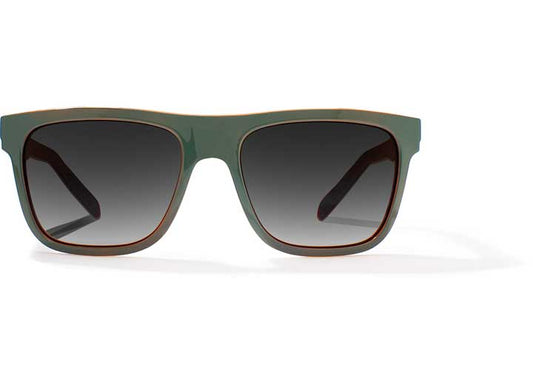 Bajio Sunglasses Hopedale Gray PC Green Mango Gloss - Sunglasses
