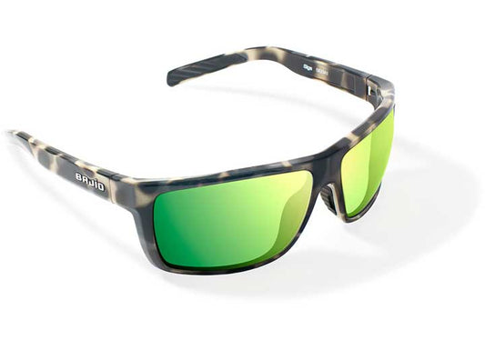 Bajio Sunglasses Sigs Green Mirror Glass Ivorytortgloss - Sunglasses