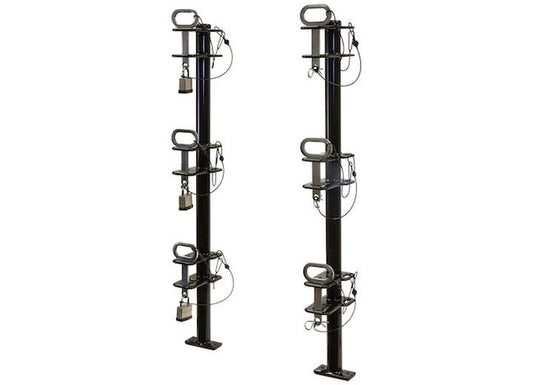 Buyers Products Rack,trimmer,(3)place Chnl Style - Outdoor Power Equipment Transportation Racks