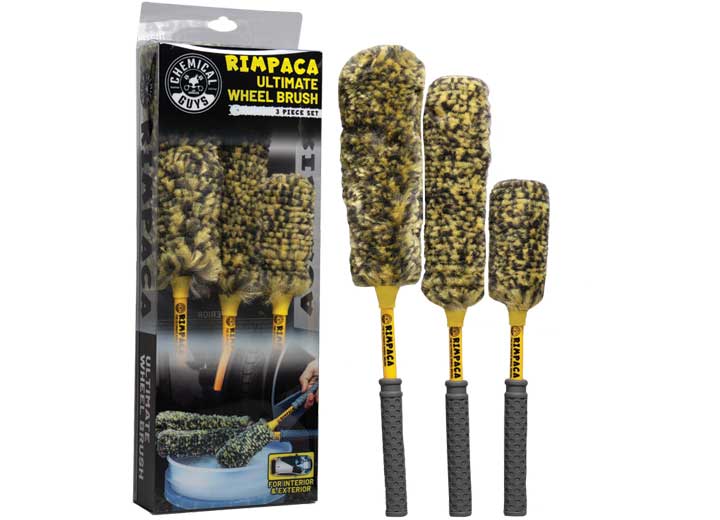 Chemical Guys Rimpaca Ultimate Wheel Brush Set (3 Pcs) - Brushes