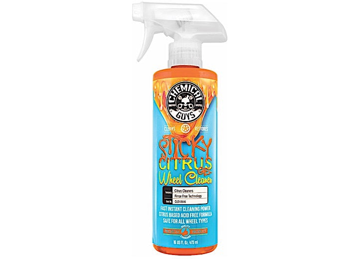Chemical Guys Sticky Gel Citrus Wheel Cleaner(16 Oz) - Wheel Cleaners