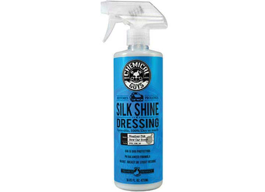 Chemical Guys Silk Shine Spray Dressing Natural Shine Dressing+protectant (16 Oz) - Car Waxes & Polishes