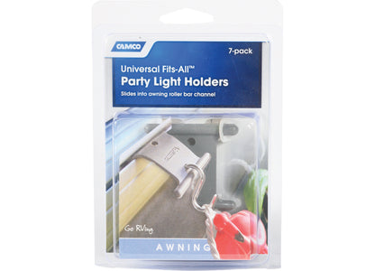 Camco Fits All Party Light Holders Gray 7/PACK - String Lighting
