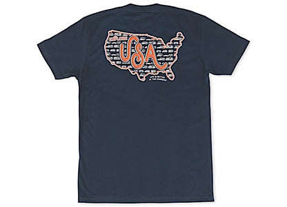 Camco Life IS Better AT The Campsite Shirt, Explore Usa, Navy, Medium - T-Shirts & Tank Tops