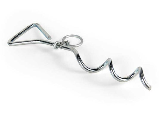 Camco Spiral Anchor W/ring - Dog Tie Out Cables, Leashes, & Stakes