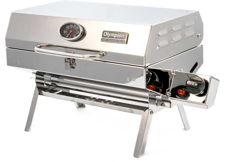Camco Olympian 5500 SS RV Grill - Gas Grills