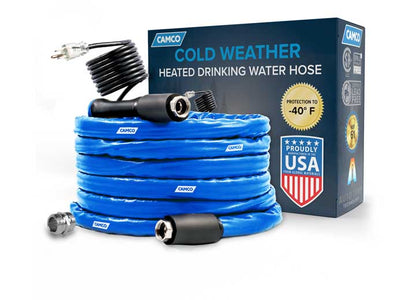 Camco Heated Drinking Water Hose -40, 50FT,5/8IN ID (E/f) Cetlus, Llc - Heated Water Hoses