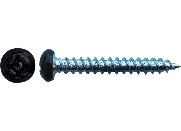 Creative Products Group 8 X 1 Pan Quad Fast Painted Blk (500 Pcs) - Screws