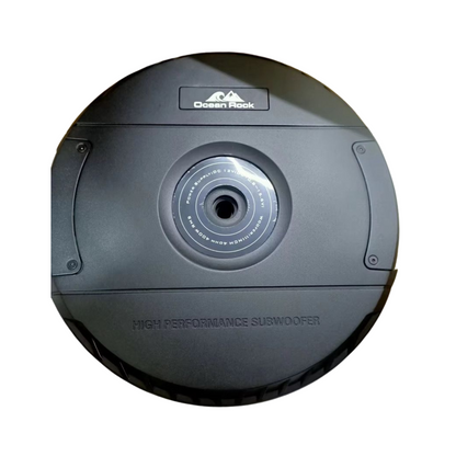 Ocean Rock WheelSub 1200W Peak/400W RMS 11" Active Spare Tire Subwoofer - Hidden Bass System Spare Wheel Sub