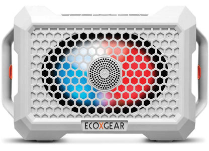 EcoXGear Defender BY Ecoxgear 100W Waterproof Wireless Speaker-white - Portable Bluetooth Speakers