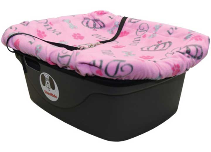 Fido Pet Products Fidorido Pet Car Seat-pink Diva Fleece-medium Harness - Dog Car Seats
