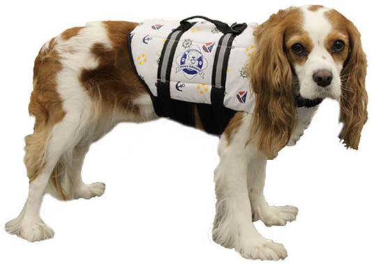 Fido Pet Products S - Nautical Nylon Dog Life Jacket - Dog Flotation Devices