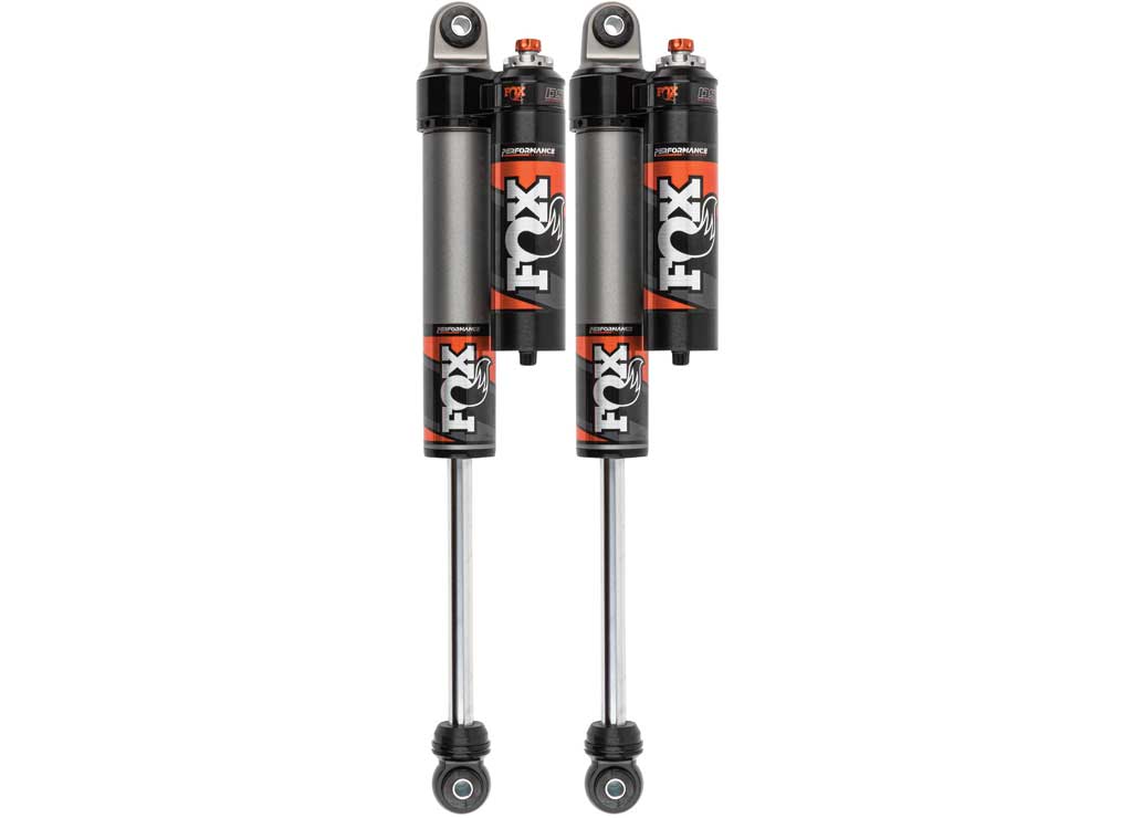 Fox Shocks Kit: 17-C Ford SD Rear, 2.5 Truck Pes, P/b, 0-1.5IN Lift, Dsc - Shock Absorbers