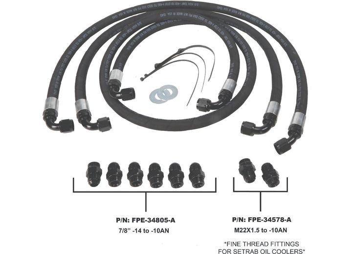 Fleece Performance Allison Transmission Cooler Lines For 2006-2010 (Lbz-lmm) - Transmission Miscellaneous Components