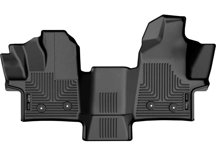 Husky Liner 22-23 Transit Weatherbeater Liners Front 1PC Black - Floor Mats & Liners