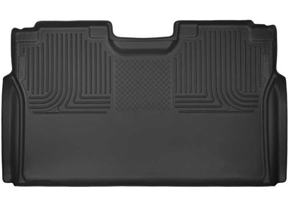 Husky Liner 15-C F150/f250/f350/f450 Crew Cab 2ND Row Floor Liner Black - Floor Mats & Liners