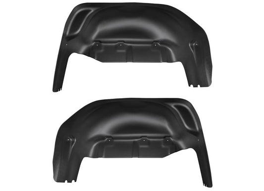 Husky Liner 19-C Sierra 1500 Rear Wheel Well Guards Wheel Well Guards Black - Fender Liners